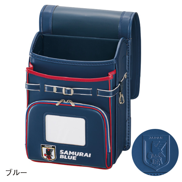 中古ランドセル サッカー 日本代表 ＪＦＡ 黒×青 Yahoo!フリマ（旧）+